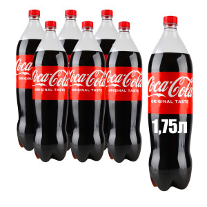 Н. Кока-кола 1.75 л (1*6/384)