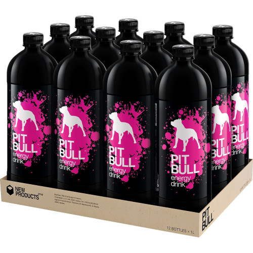 Напій енергетичний Pit Bull 1л (1*12/720) Напій енергетичний Pit Bull 1л (1*12/720)