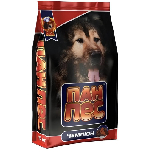 Корм Пан Пес Чемпіон, 10 кг (1/68) Корм Пан Пес Чемпіон, 10 кг (1/68)