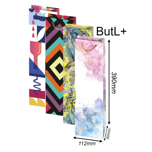 Пакет подарунковий ButL+ (1*10) (390х112х80) Пакет подарунковий ButL+ (1*10) (390х112х80)