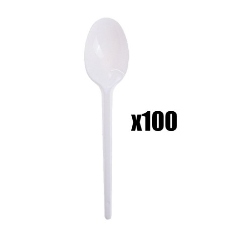 П. Ложка пласт. Люкс 100шт (1/20)