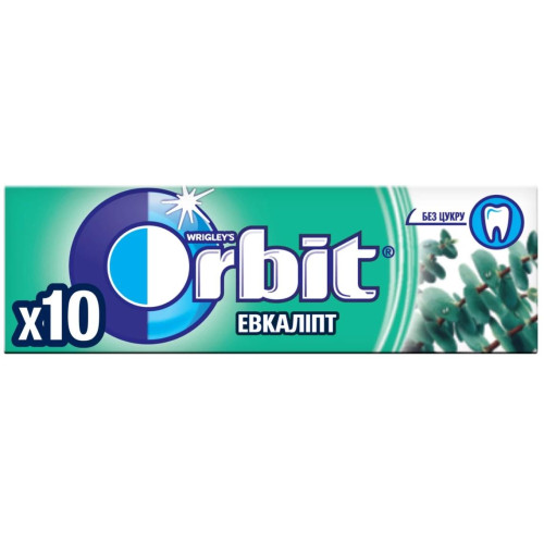 Жувальна гумка Orbit Евкаліпт (1*30) Жувальна гумка Orbit Евкаліпт (1*30)