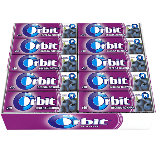 Жувальна гумка Orbit Весела Лохина (1*30) Жувальна гумка Orbit Весела Лохина (1*30)
