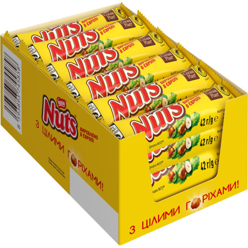 Nuts 42 г, мал (1/24) Nuts 42 г, мал (1/24)