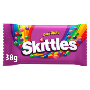 Skittles Драже Лісові ягоди (фіолетовий) 38 г (1/14)