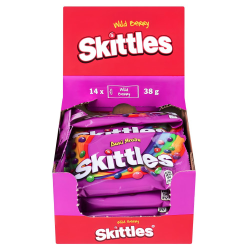 Skittles Драже Лісові ягоди (фіолетовий) 38 г (1/14)