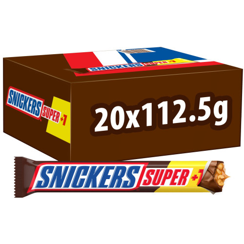 Snickers Super 112,5 г, великий (1/20) Snickers Super 112,5 г, великий (1/20)