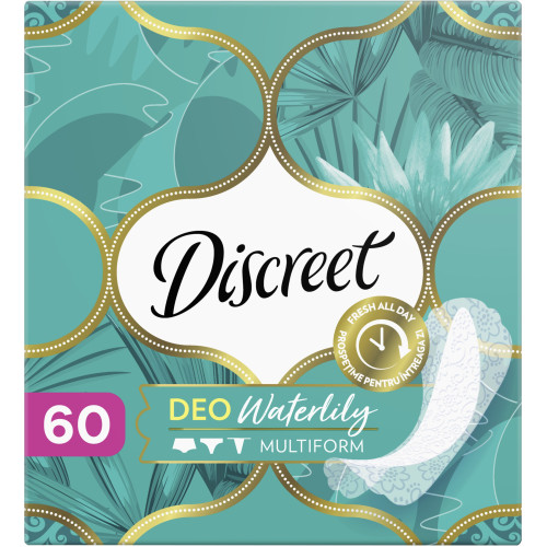 Прокладки Discreet Щоденні 60шт. (1/8) ЗНИЖЕНА ЦІНА! Прокладки Discreet Щоденні 60шт. (1/8) ЗНИЖЕНА ЦІНА!