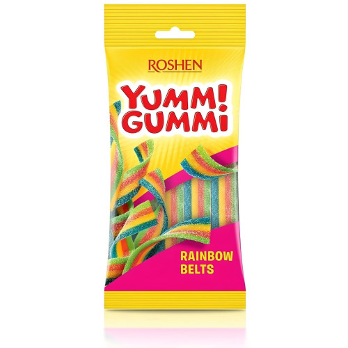 Рошен Жувальні цукерки Yummi Gummi (Дроти) 70г (1/40^5) Рошен Жувальні цукерки Yummi Gummi (Дроти) 70г (1/40^5)