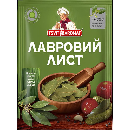 С. ЦветАромат Лавровий лист, 20г (1/60) С. ЦветАромат Лавровий лист, 20г (1/60)