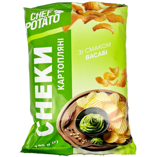 Снеки картопляні 