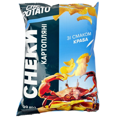 Снеки картопляні 