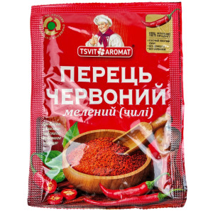 ЦветАромат Перець червоний мелений (Чилі), 15г (1*10/70)