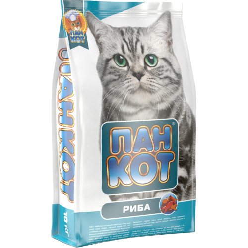 .АКЦІЯ Корм Пан Кот Риба, 10 кг .АКЦІЯ Корм Пан Кот Риба, 10 кг
